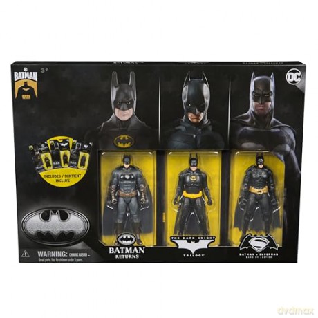 Spin Master DC Batman 85th Anniversary Batman Figures 4 Ultimate Pack 6070909