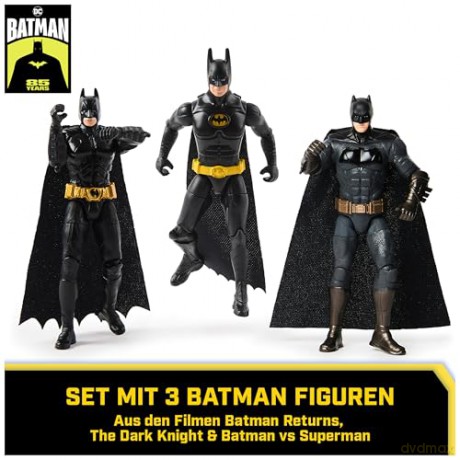 Spin Master DC Batman 85th Anniversary Batman Figures 4 Ultimate Pack 6070909