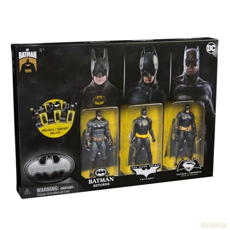 Spin Master DC Batman 85th Anniversary Batman Figures 4 Ultimate Pack 6070909