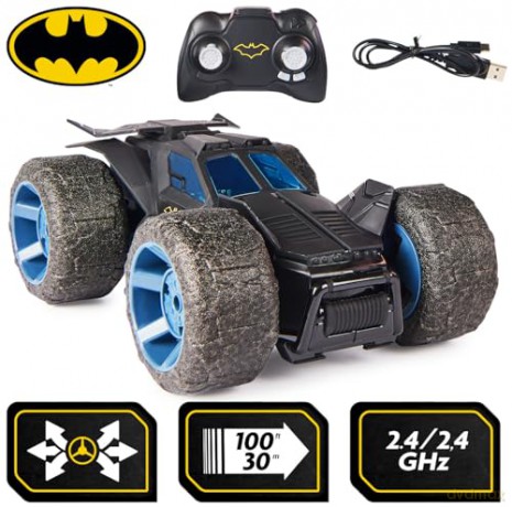 Spin Master DC Batman Stunt Force Batmobile RC Vehicle 6066871