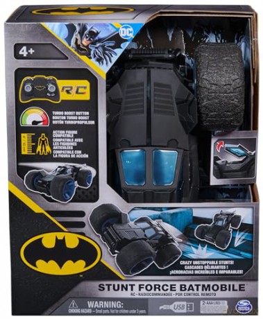 Spin Master DC Batman Stunt Force Batmobile RC Vehicle 6066871