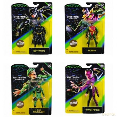 Spin Master DC Retro Collection Batman Forever Batman Action Figure 12cm 20151112