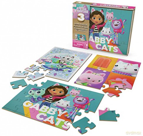 Spin Master Gabbys Dollhouse Wood Puzzle 6066549
