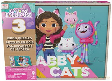 Spin Master Gabbys Dollhouse Wood Puzzle 6066549