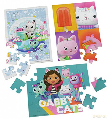 Spin Master Gabbys Dollhouse Wood Puzzle 6066549