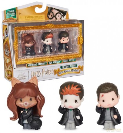 Harry Potter Hermione Granger Ron Wisley Harry Potter 3Pack Mini Figure 6068608