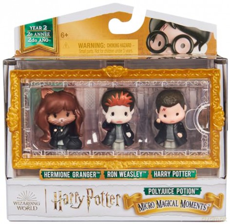 Harry Potter Hermione Granger Ron Wisley Harry Potter 3Pack Mini Figure 6068608