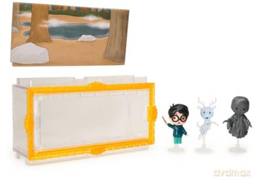 Spin Master Harry Potter Micro Magical Moments Harry PotterStag PatronusDementor Figures Set 6069437