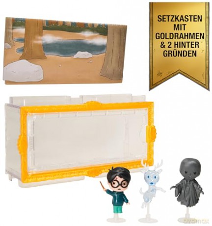 Spin Master Harry Potter Micro Magical Moments Harry PotterStag PatronusDementor Figures Set 6069437
