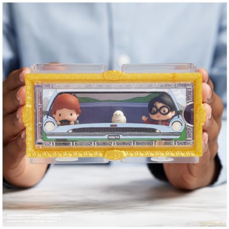 Spin Master Harry Potter Micro Magical Moments Ron WeaslyHedwigHarry Potter Mini Figures 3Pack 6068612