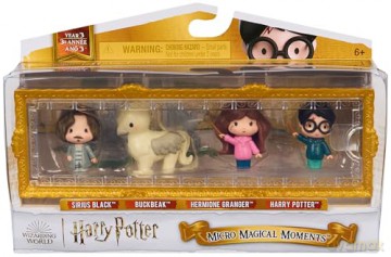 Spin Master Harry Potter Micro Magical Moments Sirius BlackBuckbeakHermine GrangerHarry Potter Figure Set 6069429