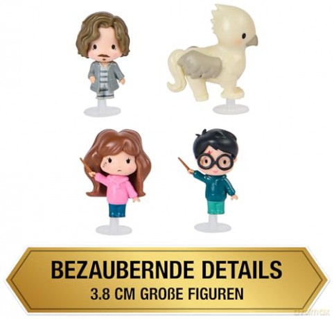 Spin Master Harry Potter Micro Magical Moments Sirius BlackBuckbeakHermine GrangerHarry Potter Figure Set 6069429