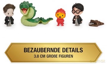 Spin Master Harry Potter Micro Magical Moments Tom RiddleThe BasiliskFawkesHarry Potter Mini Figures 5Pack 6068622