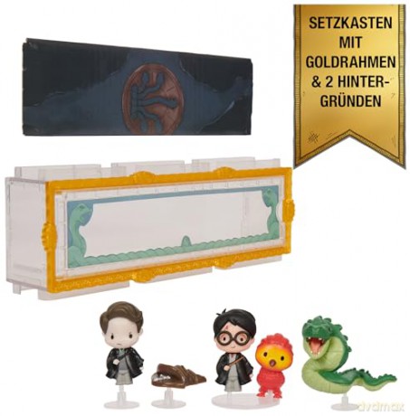 Spin Master Harry Potter Micro Magical Moments Tom RiddleThe BasiliskFawkesHarry Potter Mini Figures 5Pack 6068622