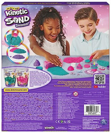 Spin Master Kinetic Sand Shimmer Unicorn Bake Shoppe 6065201