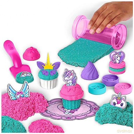 Spin Master Kinetic Sand Shimmer Unicorn Bake Shoppe 6065201