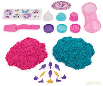 Spin Master Kinetic Sand Shimmer Unicorn Bake Shoppe 6065201