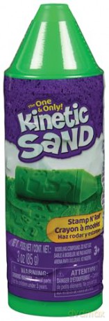 Spin Master Kinetic Sand Stamp N Roll Blue 20156277