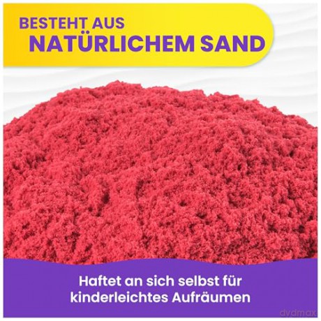 Spin Master Kinetic Sand Stamp N Roll Blue 20156277