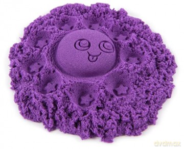 Spin Master Kinetic Sand Stamp N Roll Blue 20156277