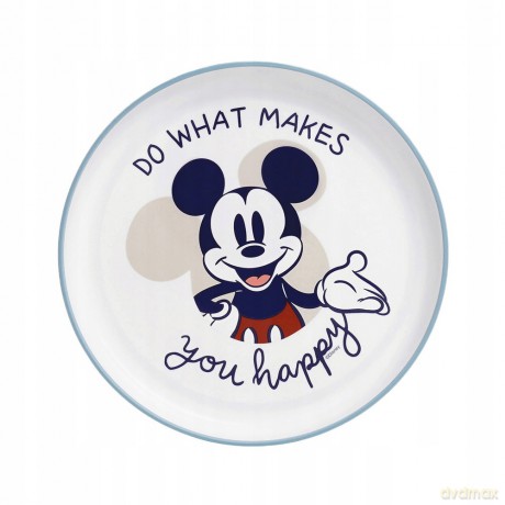 Stor Disney Mickey Mouse Full Of Smiles Antypoślizgowy talerzyk 10493