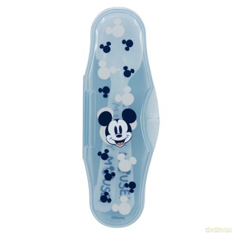 Stor Disney Mickey Mouse Full Of Smiles Toddler 2 Pcs PP Traveling Spoons 10466