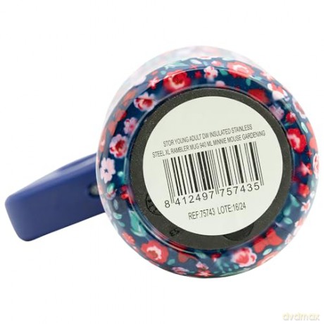 Stor Kubek termiczny XL Minnie Mouse Gardening 940 ml ze słomką, stal nierdzewna