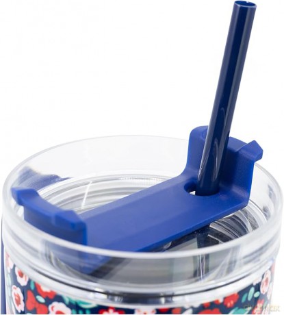 Stor Kubek termiczny XL Minnie Mouse Gardening 940 ml ze słomką, stal nierdzewna