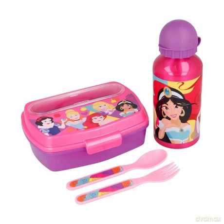 Stor Disney Princess Bright Bold 4 Pcs Urban Back to School Set In Gift Box 51263