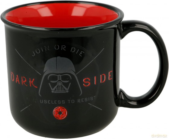Stor Disney Star Wars Dark Side Ceramic Breakfast Kubek 400ml