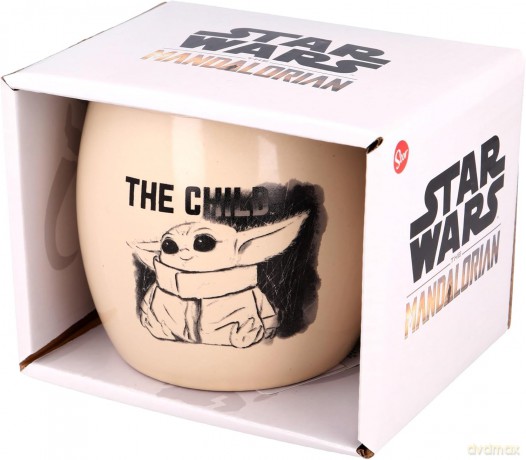Stor Disney Star Wars The Child Mandalorian Globe Kubek 380ml