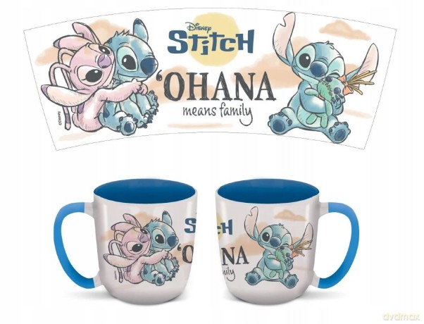 Stor Disney Stitch Angel Ohana Kubek 385ml