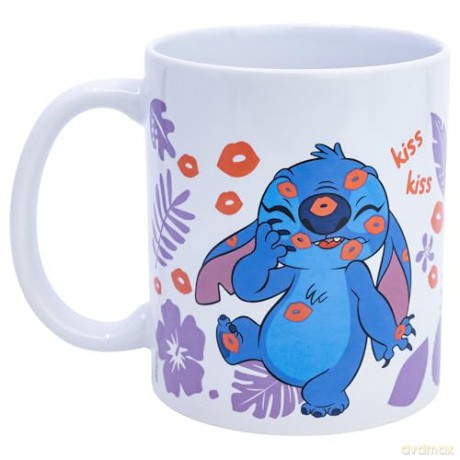 Stor Disney Stitch Angel with Heart Young Adult Ceramic Kubek 325ml