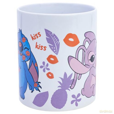 Stor Disney Stitch Angel with Heart Young Adult Ceramic Kubek 325ml