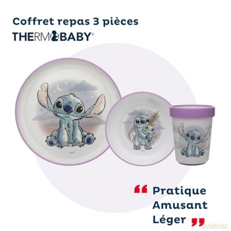 Stor Disney Stitch Cuddle Me Baby Antypoślizgowy zestaw obiadowyt 3 pcs 10995