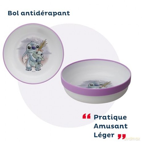 Stor Disney Stitch Cuddle Me Non Slip Bicolor Premium Bowl 10992