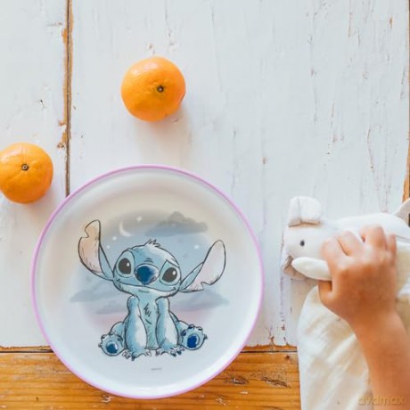 Stor Disney Stitch Cuddle Me Non Slip Bicolor Premium Plate 10993