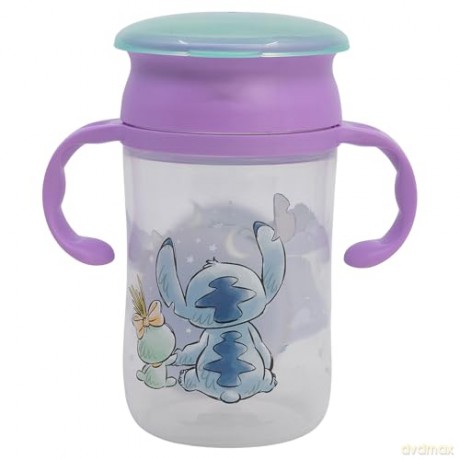 Stor Disney Stitch Cuddle Me Toddler 360 Training Tumbler 395ml 10924