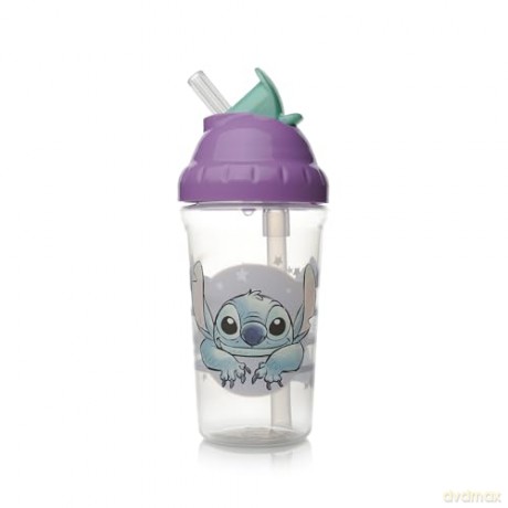 Stor Disney Stitch Cuddle Me Toddler Flexi Straw Cup 10986