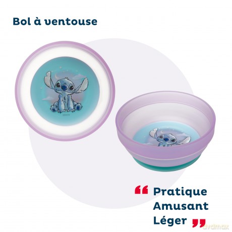 Stor Disney Stitch Cuddle Me Toddler Suction Bowl 10931