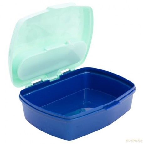 Stor Frozen Snowy Tale Funny Sandwich Box With Cutlery 81009