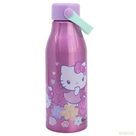 Stor Hello Kitty Flexi Handle Aluminium Bottle 760ml 81761