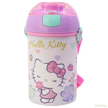Stor Hello Kitty Pop Up Canteen 450ml 81769