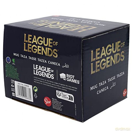 Stor League Of Legends Ceramic Breakfast Kubek 400ml