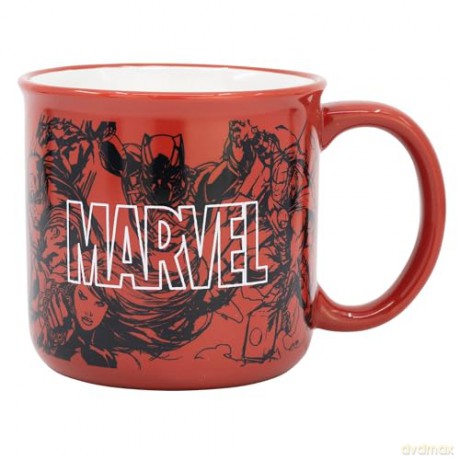 Stor Marvel Pattern Ceramic Kubek Śniadanowy 400ml 75434