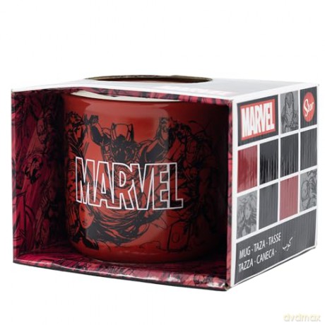 Stor Marvel Pattern Ceramic Kubek Śniadanowy 400ml 75434
