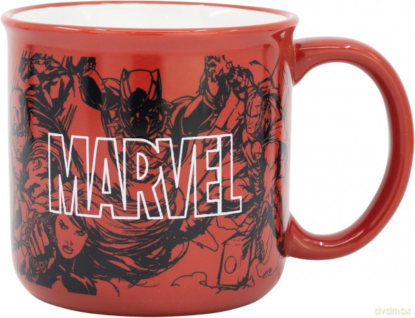 Stor Marvel Pattern Ceramic Kubek Śniadanowy 400ml 75434