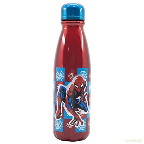 Stor Marvel SpiderMan Arachnid Grid Daily Aluminium Bottle 600ml 74740