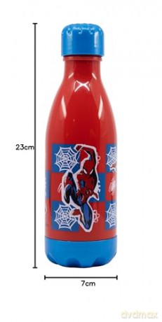 Stor Marvel Spiderman Arachnid Grid Daily Plastic Bottle 560ml 74703