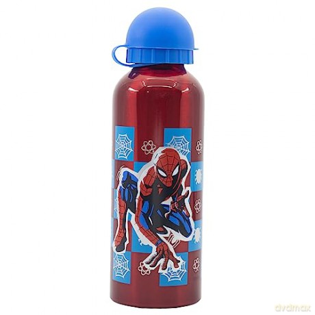 Stor Marvel Spiderman Arachnid Grid High Aluminium Bottle 530ml 74760